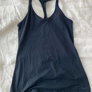 Black Nike tank